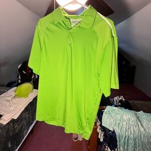 Green Dri-Fit Nike Golf Shirt